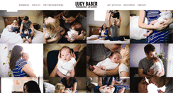 Desktop Screenshot of lucybaberphotography.com